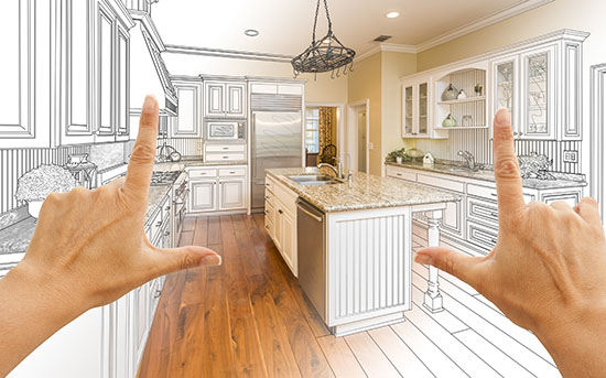 Kitchen renovation layout design