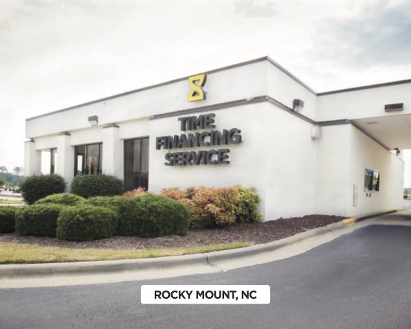 Exterior of Time Financing Service in Rocky Mount, NC