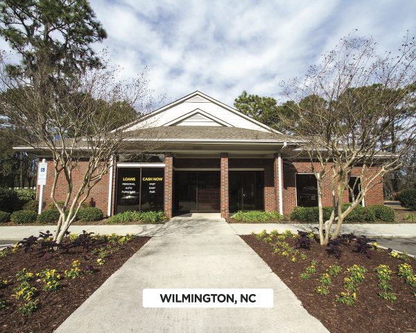 Exterior of Time Financing Service in Wilmington, NC
