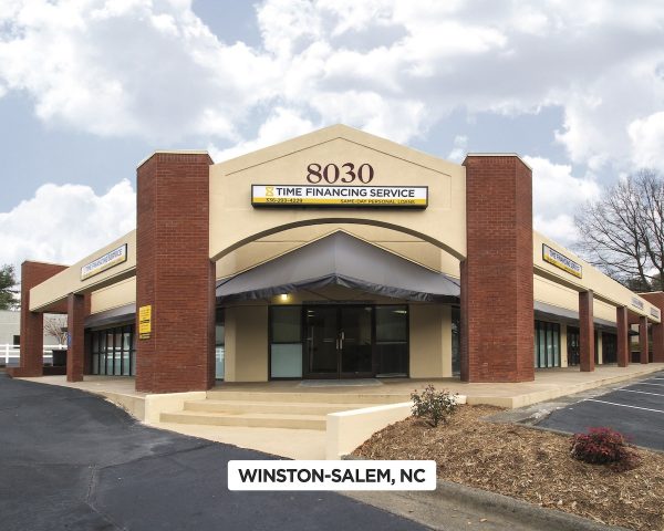 Exterior of Time Financing Service in Winston-Salem, NC